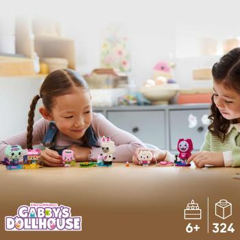 LEGO® Gabby's Dollhouse Gabbys Katzenfreunde aus LEGO Steinen 324 Teile 11215
