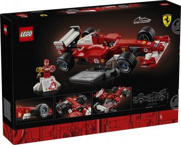 Preview: LEGO® Icons Ferrari F2004 und Michael Schumacher 735 Teile 11375
