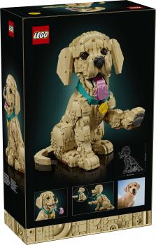 Preview: LEGO® Icons Golden Retriever Welpe 2102 Teile 11384