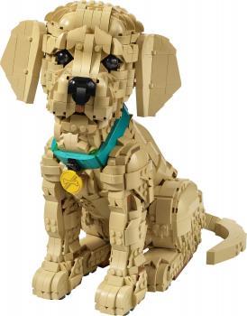 Preview: LEGO® Icons Golden Retriever Welpe 2102 Teile 11384