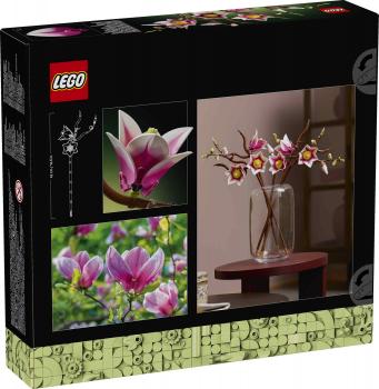 Preview: LEGO Botanicals Magnolienzweige 435 Teile 11510