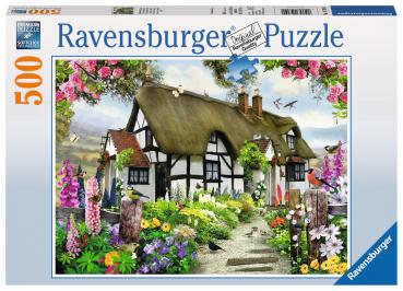 500 Teile Ravensburger Puzzle Verträumtes Cottage 14709