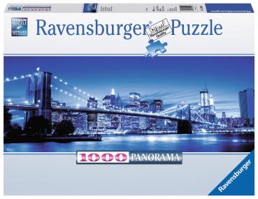 1000 Teile Ravensburger Puzzle Panorama Leuchtendes New York 15050