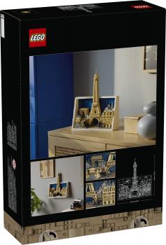 Preview: LEGO® Architecture Paris - Stadt der Liebe 958 Teile 21064