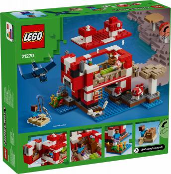 LEGO® Minecraft™ Das Pilzkuh-Haus 500 Teile 21270