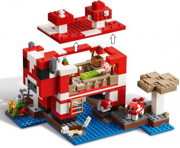 LEGO® Minecraft™ Das Pilzkuh-Haus 500 Teile 21270