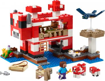 LEGO® Minecraft™ Das Pilzkuh-Haus 500 Teile 21270