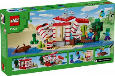 LEGO® Minecraft™ Das TNT-Dschungelhaus 287 Teile 21275