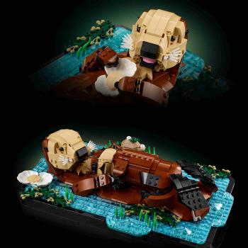 LEGO® Ideas Schwimmende Otter 1234 Teile 21366