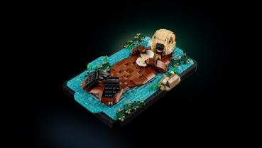 LEGO® Ideas Schwimmende Otter 1234 Teile 21366