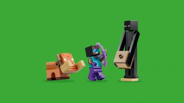 LEGO® Minecraft™ Reise durch Nether und Endportal 192 Teile 21584