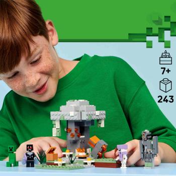 LEGO® Minecraft™ Blasser Garten 243 Teile 21586