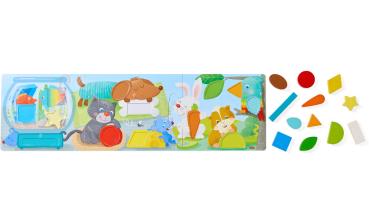 Preview: Haba Kinder Puzzle Zuordnungsspiel Haustiere 2013991001