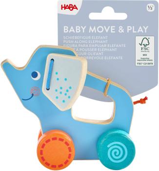 Preview: Haba Babywelt Schiebefigur Ente 2013417001