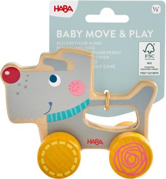 Preview: Haba Babywelt Schiebefigur Dino 2013419001