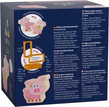 Haba Bau- und Entdeckersteine My 1st Block World Ferkelstall Kalle2014559001