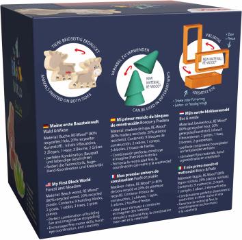 Haba Bau- und Entdeckersteine My 1st Block World Wald und Wiese2014555001