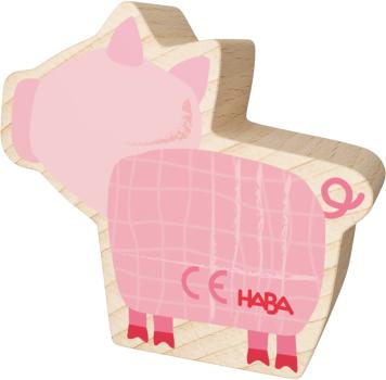 Preview: Haba Kleinkindwelt Spielkoffer, Weihnachtskrippe, mit 24 Holzfiguren 2014757001
