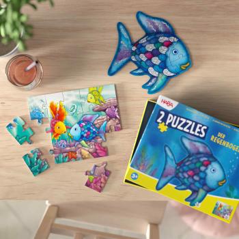 12, 15 Teile Kinder Puzzle 2 Puzzles - Der Regenbogenfisch 2014588001
