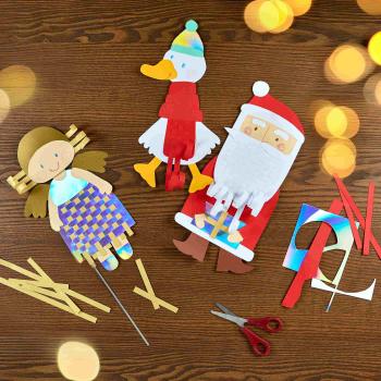 Preview: Haba Bastelset Bastelset Papier-Flechten Weihnachten 2013211
