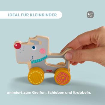 Haba Babywelt Schiebefigur Dino 2013419001