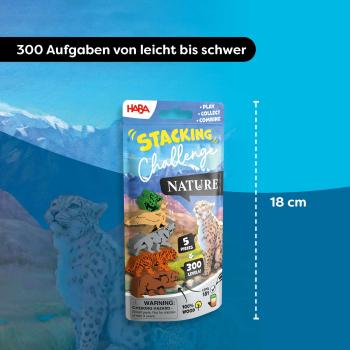 Haba Kinderspiel Geschicklichkeitsspiel Stacking Challenge - Nature 2014842001