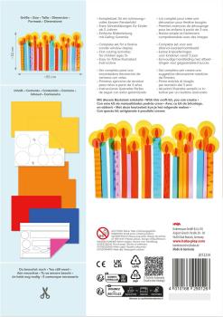 Preview: Haba Bastelset Bastelset Erstes Schneiden Fensterbild Kerzenschein 2013234
