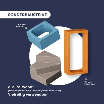 Haba Bau- und Entdeckersteine My 1st Block World extra große Bausteine, 42 Steine 2014452001