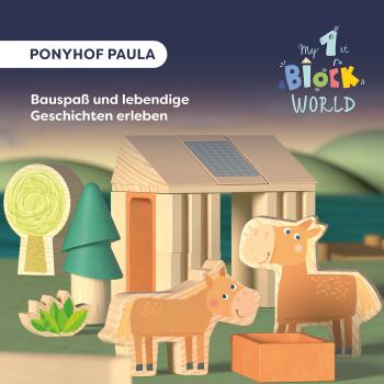 Preview: Haba Bau- und Entdeckersteine My 1st Block World Ponyhof Paula2014558001