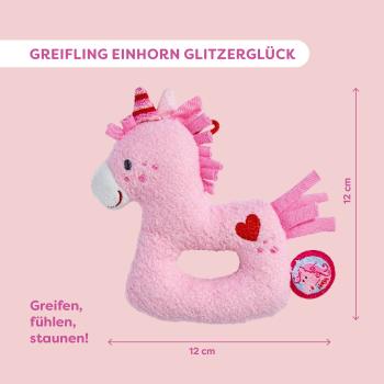 Preview: Haba Babywelt Krabbelrolle Raupe Rosa 2014468001