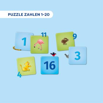 Preview: 48 Teile Haba Kinder Puzzle Puzzle + learn Zahlen 1-20 2013836001