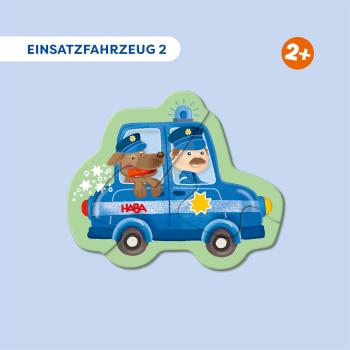 2, 2x3, 4 Teile Haba Kinder Puzzle 4 Erste Puzzles - Einsatzfahrzeuge 2014677001