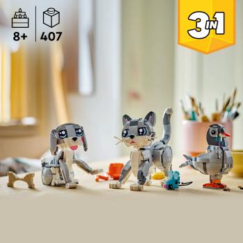 LEGO® Creator Graue Katze 407 Teile 31163