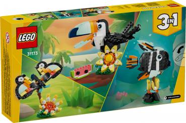 LEGO® Creator Wilde Tiere: Tropischer Tukan 225 Teile 31173