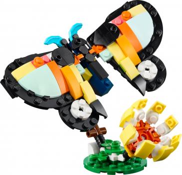 LEGO® Creator Wilde Tiere: Tropischer Tukan 225 Teile 31173