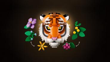 LEGO® ART Fauna Collection - Tiger 744 Teile 31217