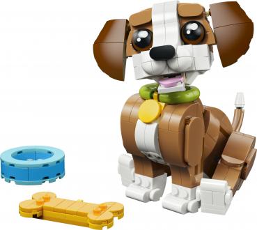 Preview: LEGO® Creator Niedliche Tiere Verspielter Welpe 336 Teile 31382