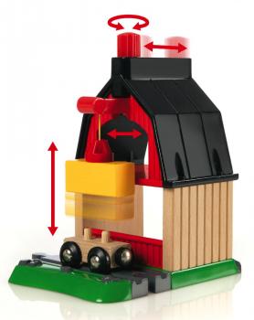 Brio World Eisenbahn Set Bauernhof Set 22 Teile 33719
