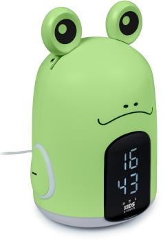 Bigben Kids Wecker und Nachtlicht HELLO Frog Frosch dimmbares Display AU386998