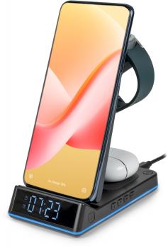 Thomson 4-in-1 Wecker, Ladestation, Nachtlicht CL750IS Android schwarz TH387926