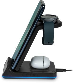 Thomson 4-in-1 Wecker, Ladestation, Nachtlicht CL750IS Android schwarz TH387926