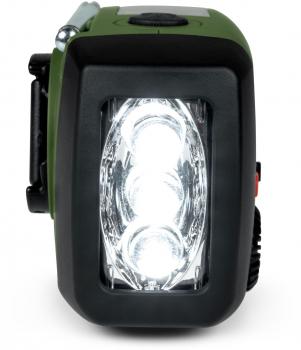 Thomson Notfallradio RT260 Solar Taschenlampe Powerbank grün TH387957