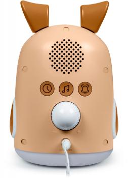 Bigben Kids Wecker und Nachtlicht HELLO Dog Hund dimmbares Display AU388152