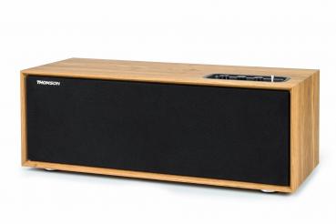 Thomson Bluetooth Regallautsprecher Cosy Range WS702 Holz braun TH388176