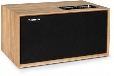Thomson Bluetooth Regallautsprecher Cosy Range WS502 Holz braun TH388381