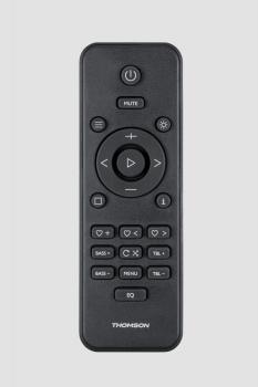 Thomson Bluetooth Kompaktanlage Induktion MIC300IBT USB Radio AUX-IN schwarz Holz braun TH388657