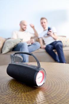 Bigben Bluetooth portabler Lautsprecher Party Mainstream 3 Disco Licht AU389265