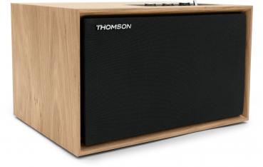 Thomson Bluetooth Lautsprecher Holz WS302 schwarz TH389647