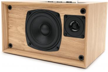 Thomson Bluetooth Lautsprecher Holz WS302 schwarz TH389647
