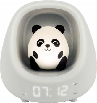 Bigben Kids Wecker mit Nachtlicht Panda Nest MYKO Hi Buddies! Timer, 3 Schlaflieder AU390599